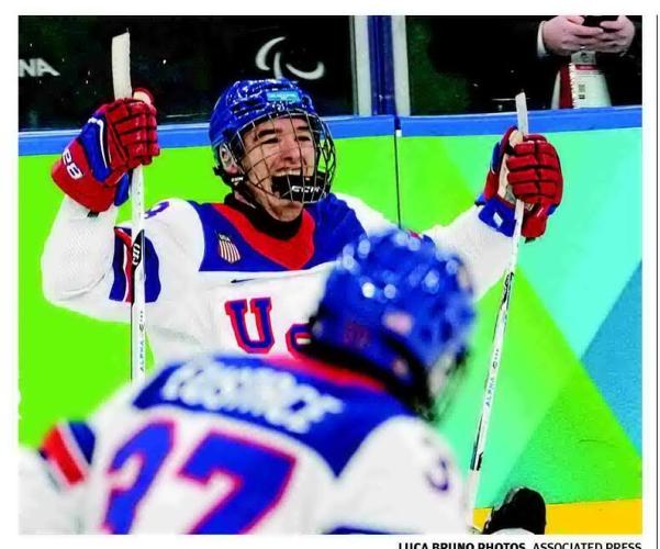 US hockey completes historic sweep