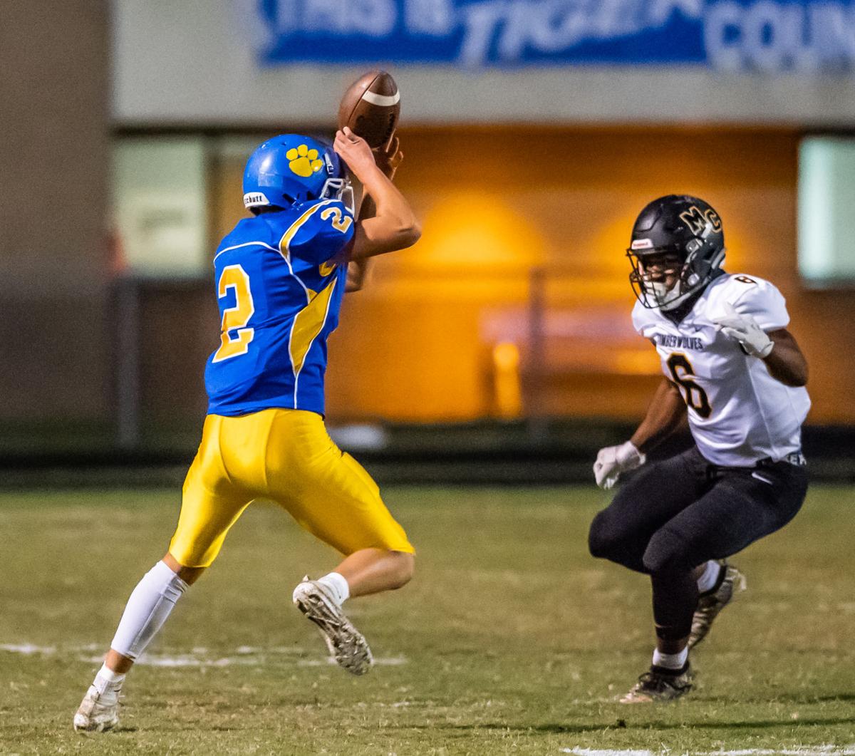 HIGH SCHOOL FOOTBALL Miller, Mount Pleasant run through Montgomery