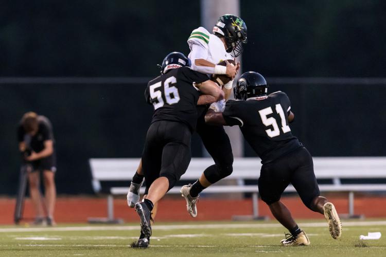 The Cabarrus Warriors were defeated by the Harrells Christian Academy Crusaders 21-14 on Friday Night at Cannon High School.