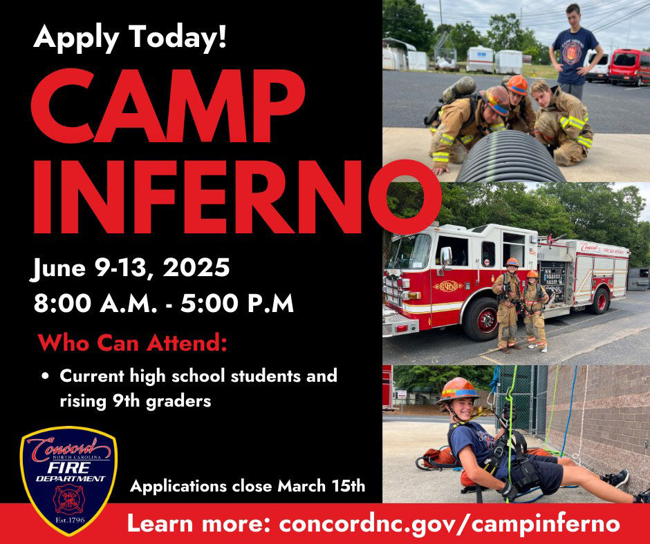 Students can apply for Camp Inferno
