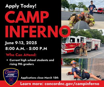 Students can apply for Camp Inferno