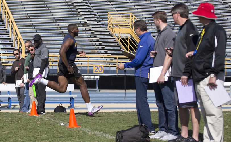 Pro Day for A&T's Brandon Parker