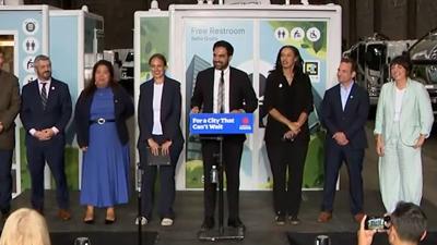 New York City’s new public bathrooms auto-open after 10 minutes, and Mayor Mamdani says it’s “not a place to scroll.”