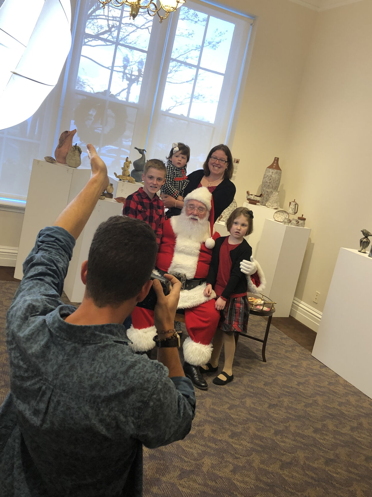 Cookies with Santa