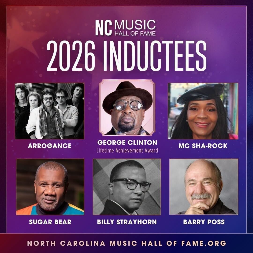 N.C. Music Hall of Fame Class of 2026
