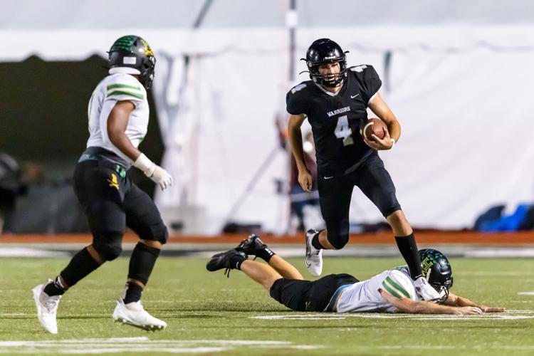 The Cabarrus Warriors were defeated by the Harrells Christian Academy Crusaders 21-14 on Friday Night at Cannon High School.