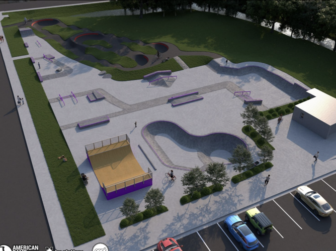 Academy Gibson Skate park and pump track