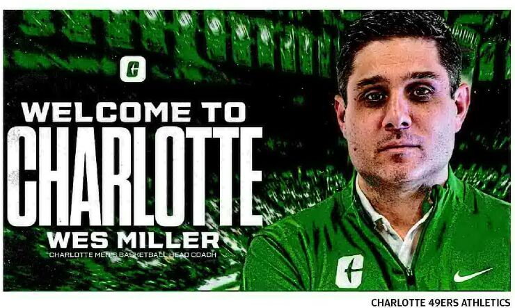 Miller named new Charlotte 49ers coach