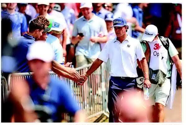 PGA Tour rookie holds off Scheffler
