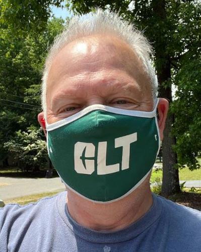 Mark Plemmons with CLT mask