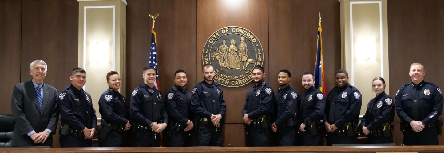 Ten New Concord Officers