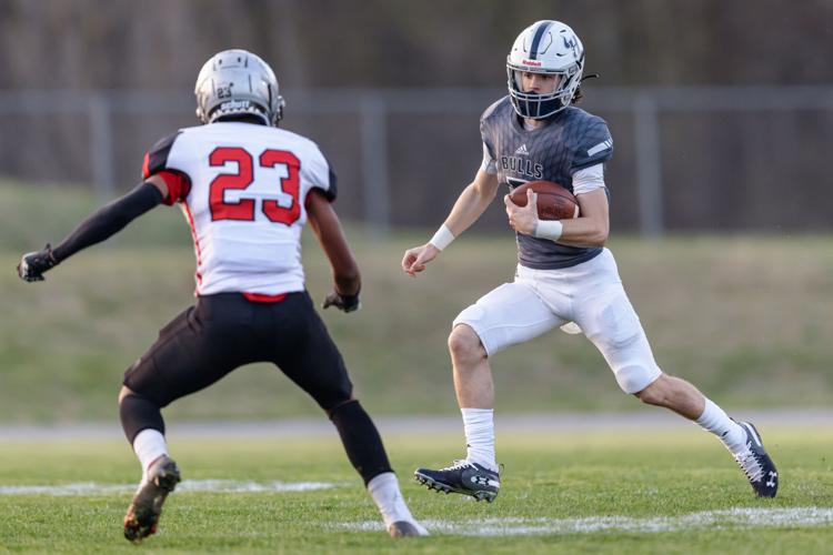 The Hickory Ridge RaginÕ Bulls are defeated by the David W. Butler Bulldogs 52-14 on Friday night at Hickory Ridge High School.