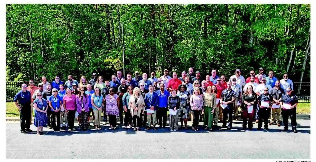 Concord honors employees for their service