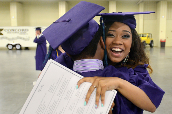 Cox Mill High School Graduation