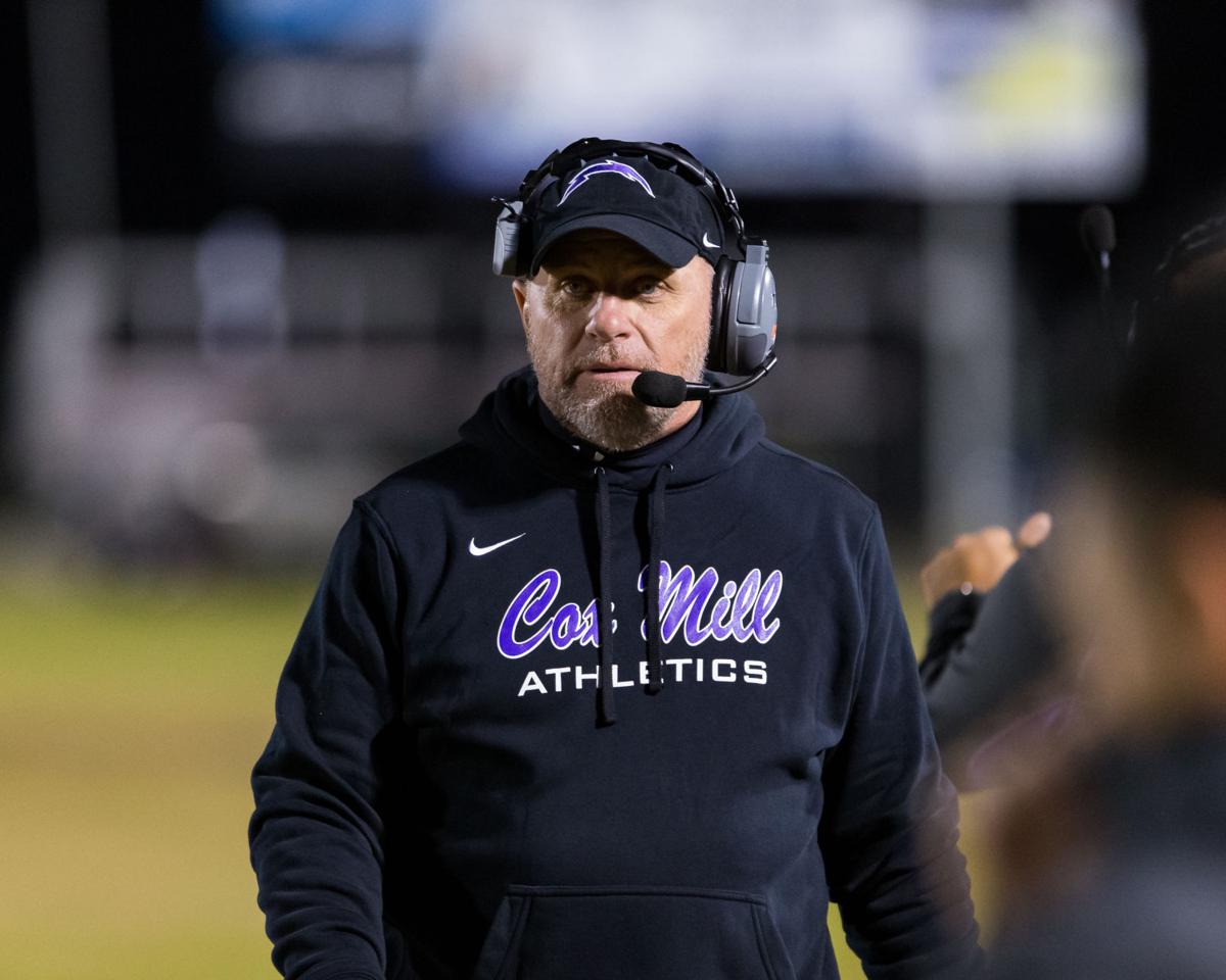 The Cox Mill Chargers fall short to the Sun Valley Spartans in the first round of the state 3AA playoffs.