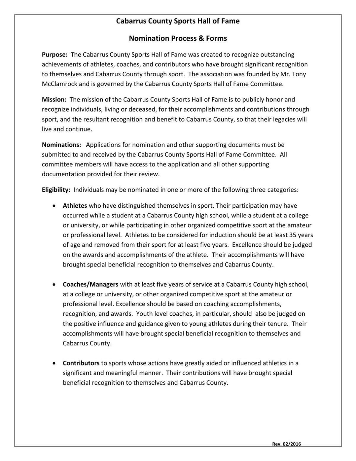Nomination Letter Sample Pdf - Sample Site e