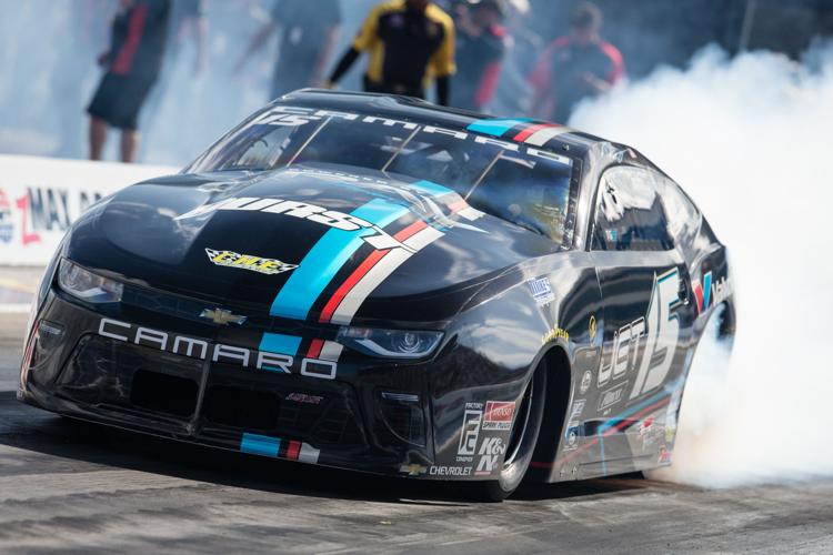 It's Friday at the NHRA 4-Wide Nationals at Zmax Dragway.