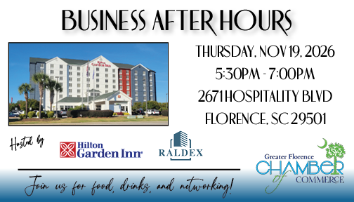 Hilton Garden Inn Announces Business After Hours