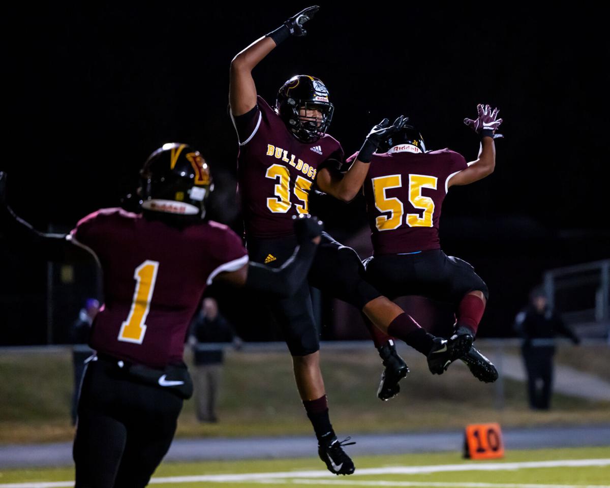 HIGH SCHOOL FOOTBALL Bulldogs regain composure against West Stokes