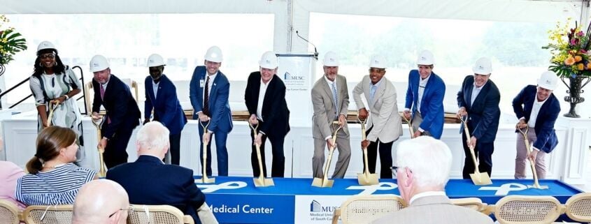 MUSC Hollings Cancer Center Holds Groundbreaking Ceremony