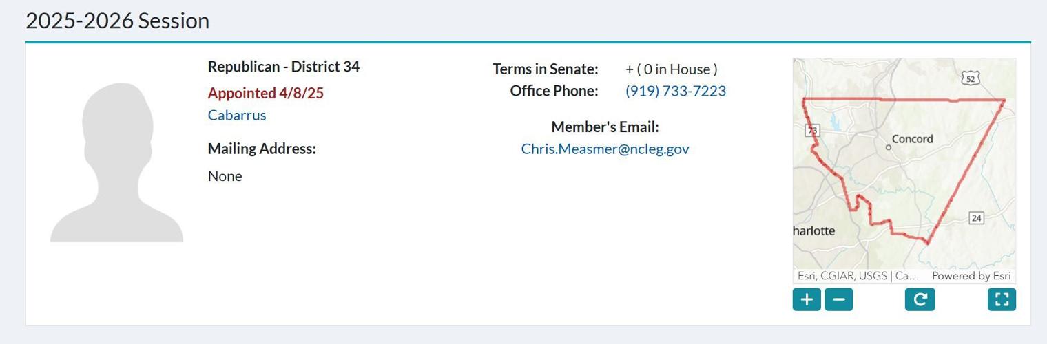 Chris Measmer Senate page