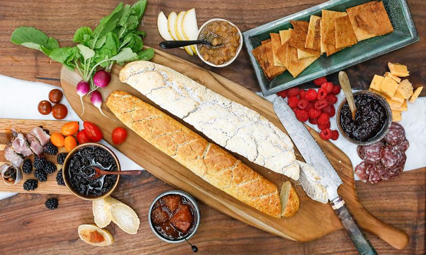 Quince and Apple flatlay