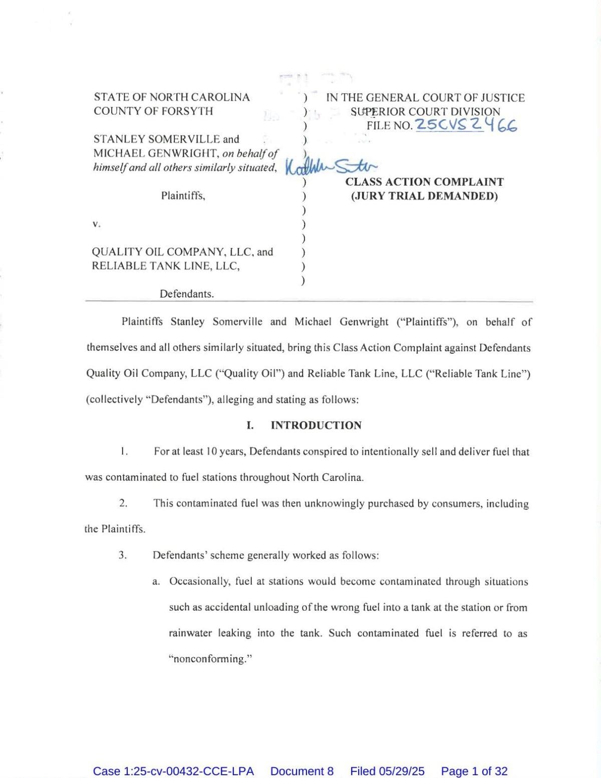 Quality Oil complaint.pdf