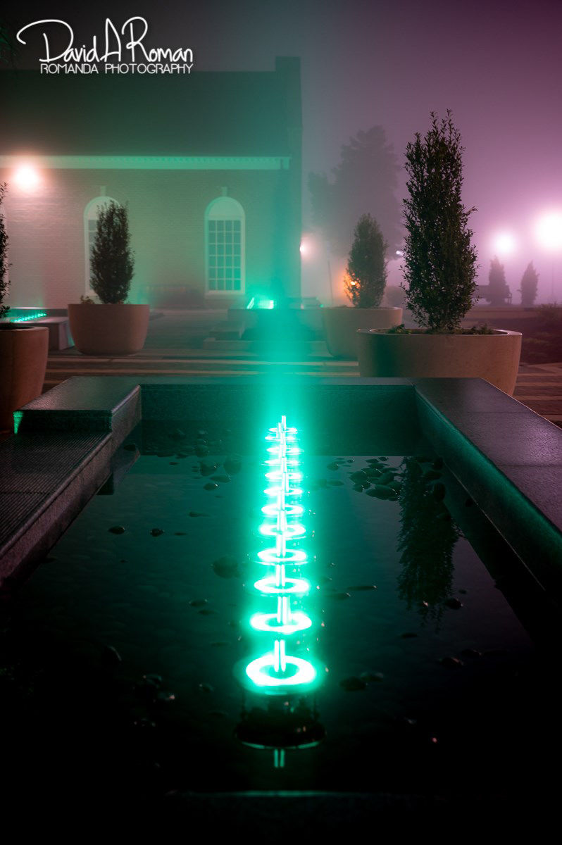 A foggy downtown Kannapolis Gallery