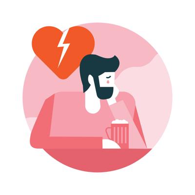 After a breakup, Valentine's Day can mean very different things to divorced parents and to their children.