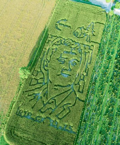 Goebel Farms planted its 2026 corn maze in the shape of an image of Charlie Kirk. The decision prompted both support and disagreement on social media.