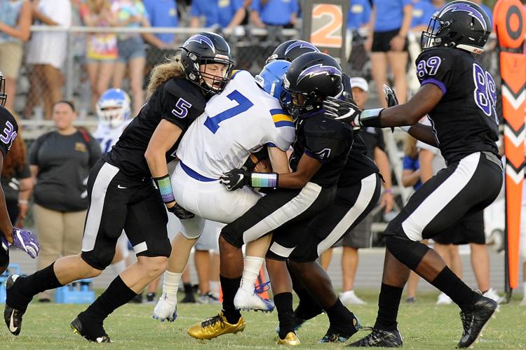 Mt. Pleasant Tigers at Cox Mill Chargers High School Football Game