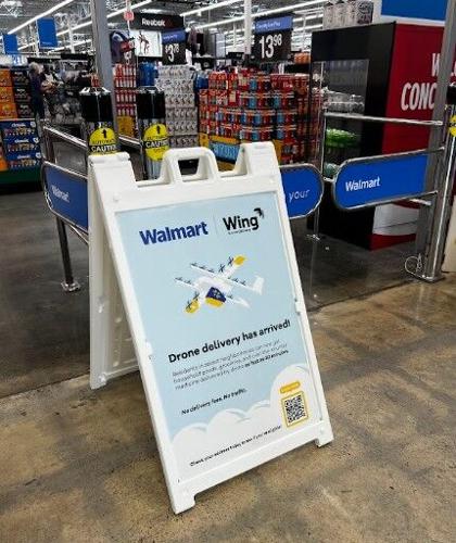 Walmart drone