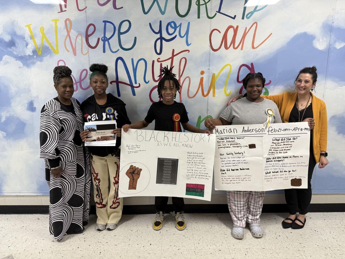 Black History month students