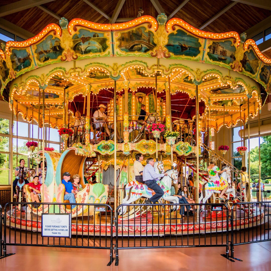 North Carolina's only double-decker carousel