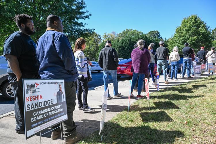 Voting lines