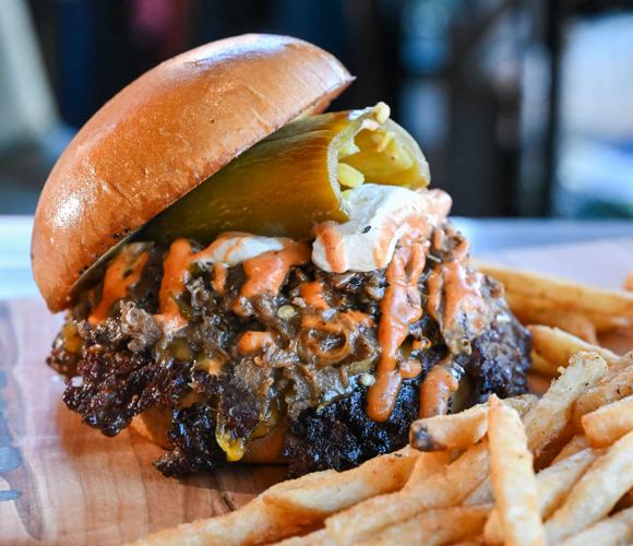 For Crying Out Loud - Jalapeno Popper Philly Cheesesteak Burger - Cabarrus Burger Madness 2026_Photo credit Explore Cabarrus.jpg