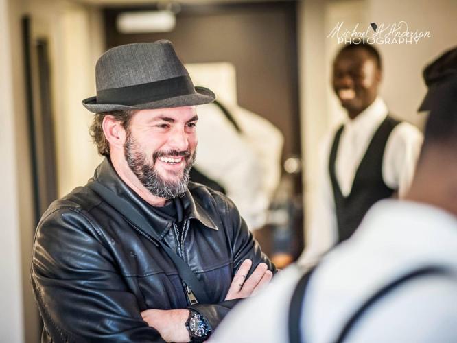 Michael Anderson close-up smiling