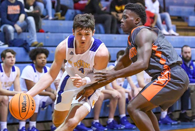 Friday night high school basketball action