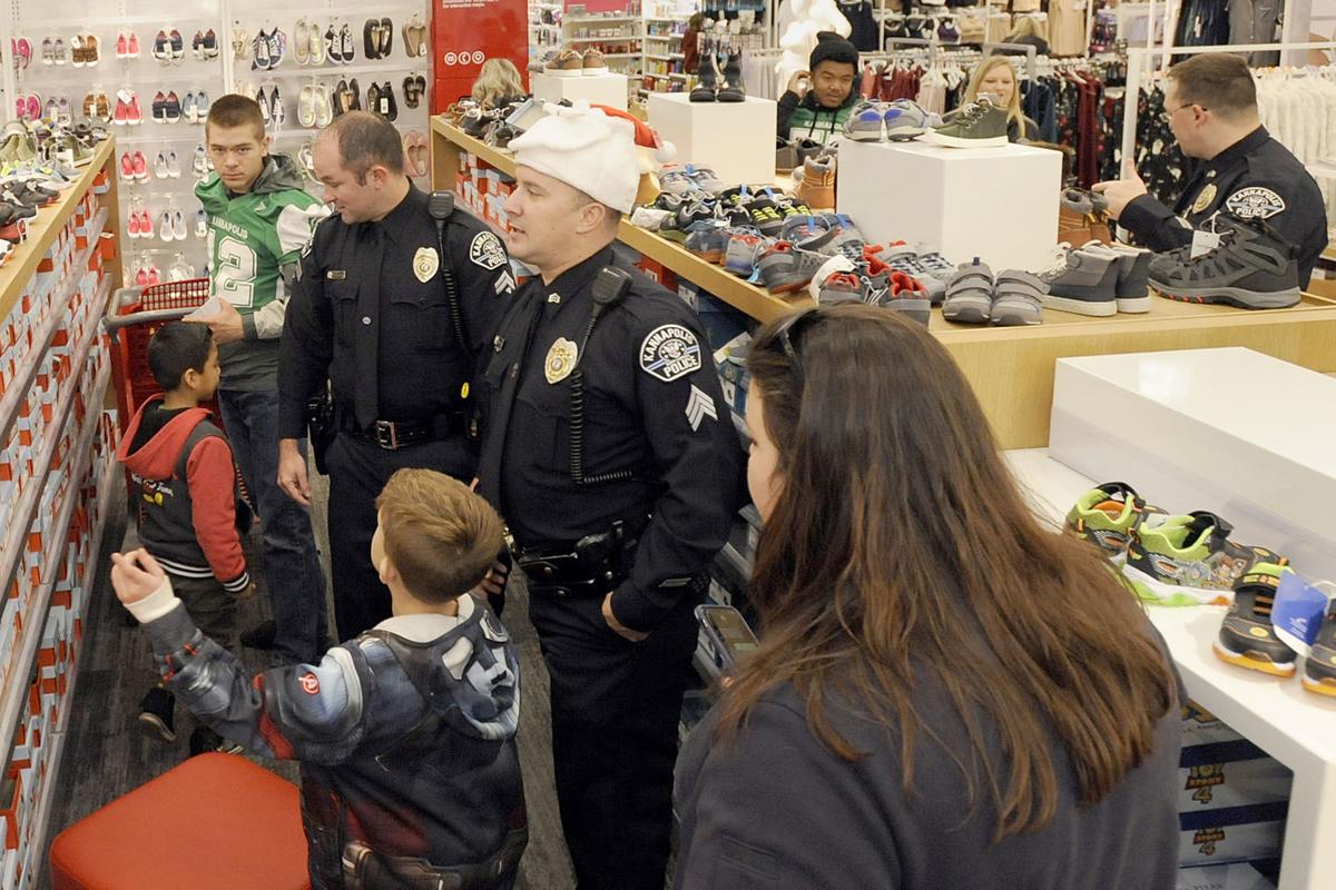 "Cops Target Kids" Christmas shopping event