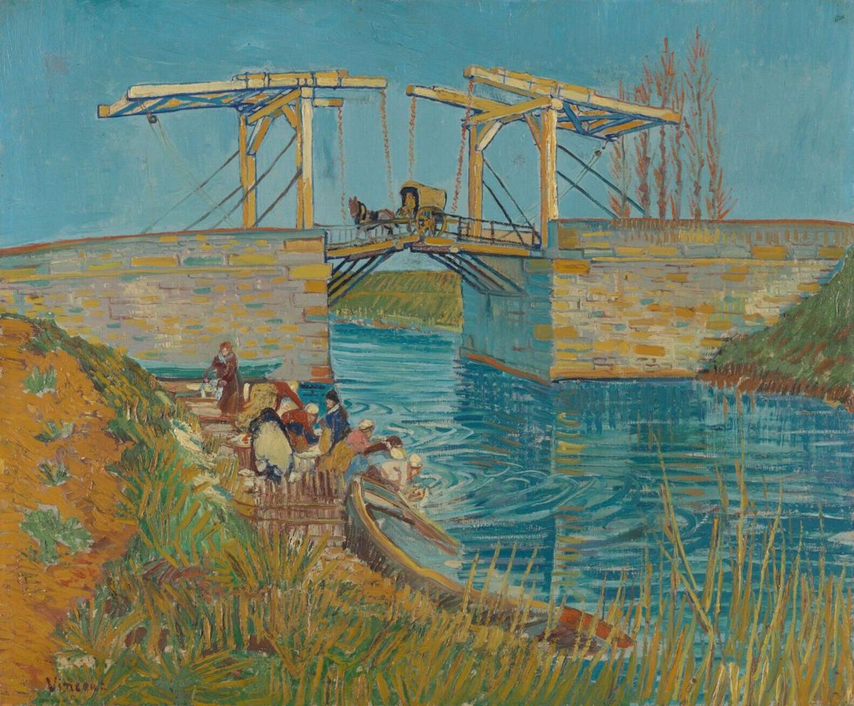 Vincent van Gogh's painting "Bridge at Arles" is on display at the Kröller-Müller Museum in the Netherlands through Jan. 3, 2027.
