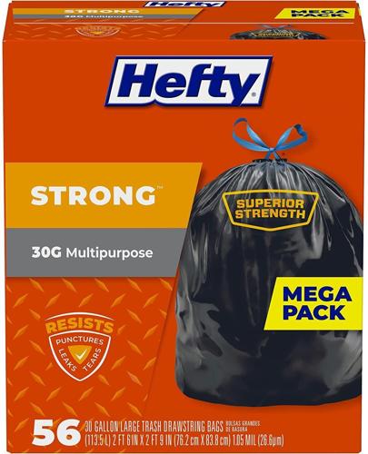 Hefty Strong Large 30-Gallon Trash Bags