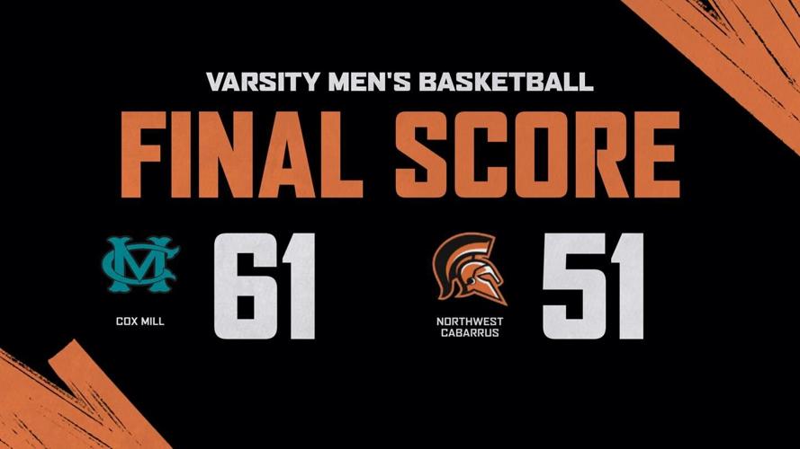 Boys basketball: Cox Mill 61 Northwest Cabarrus 51