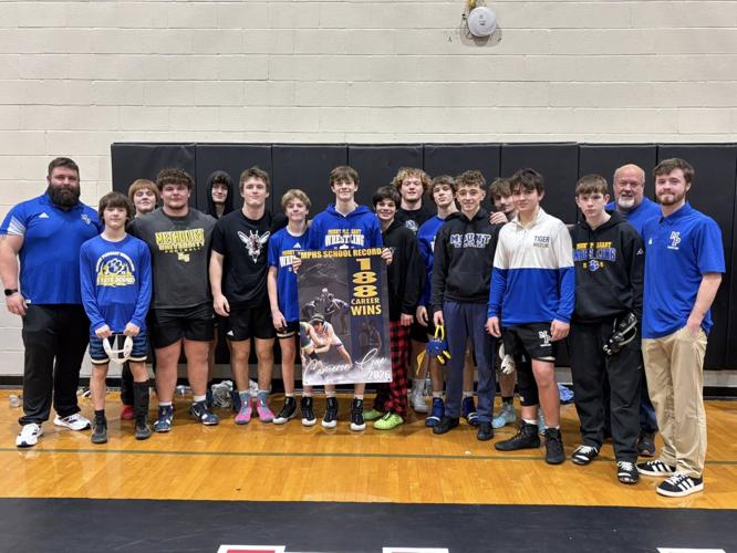 School record for  win for Cameron Gue