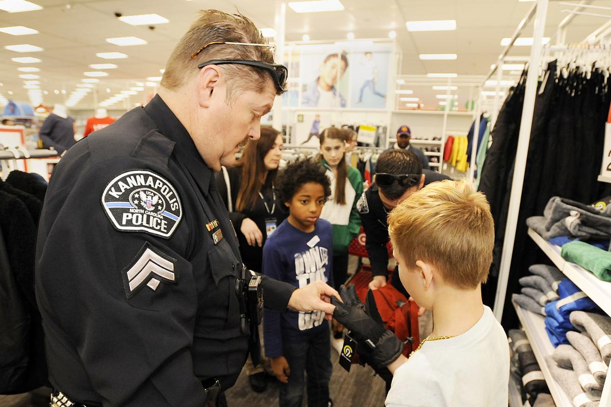 "Cops Target Kids" Christmas shopping event