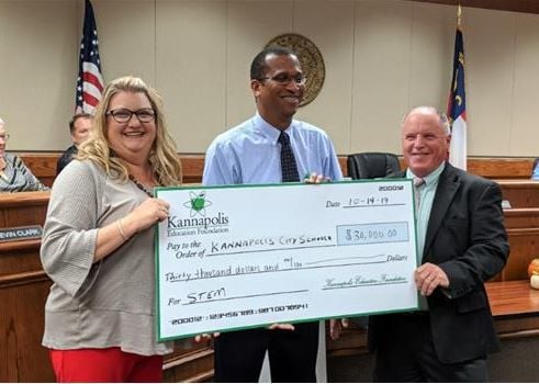 Kannapolis City Schools receives $30K donation from Kannapolis