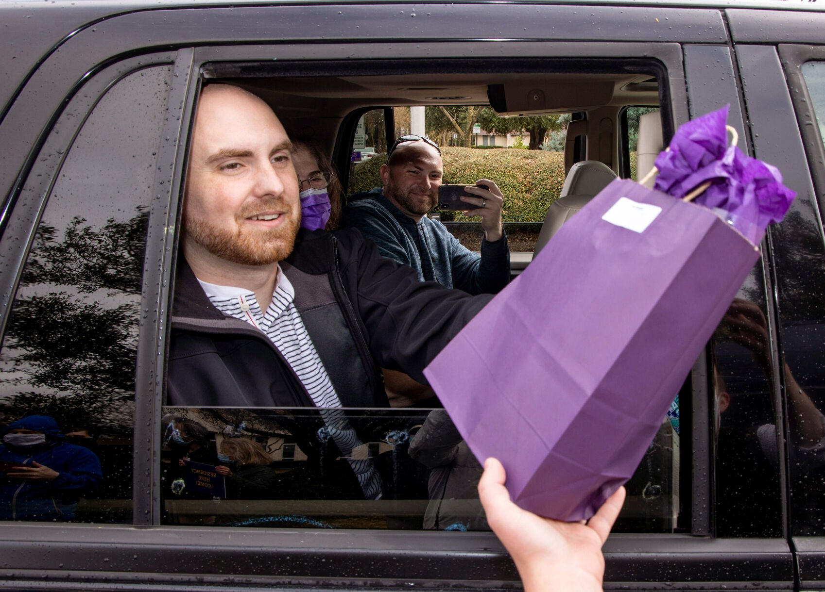 ECU medical students including A.L. Brown graduate celebrate