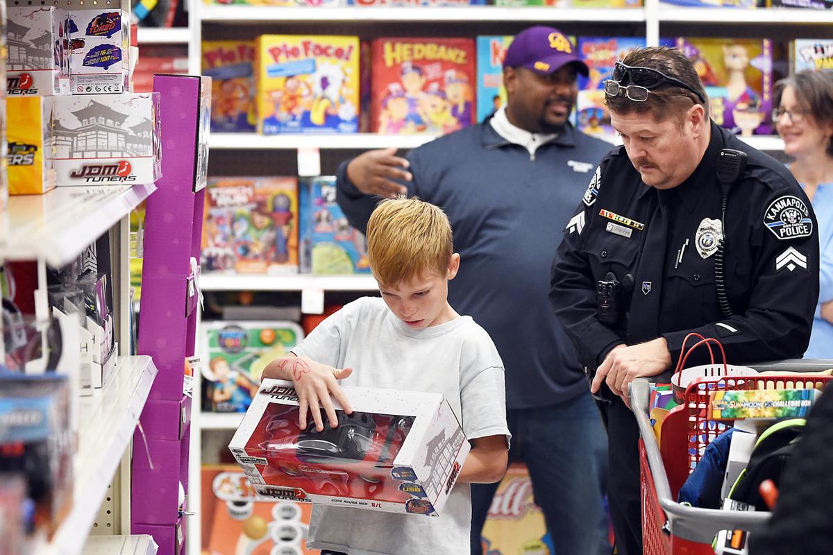 "Cops Target Kids" Christmas shopping event