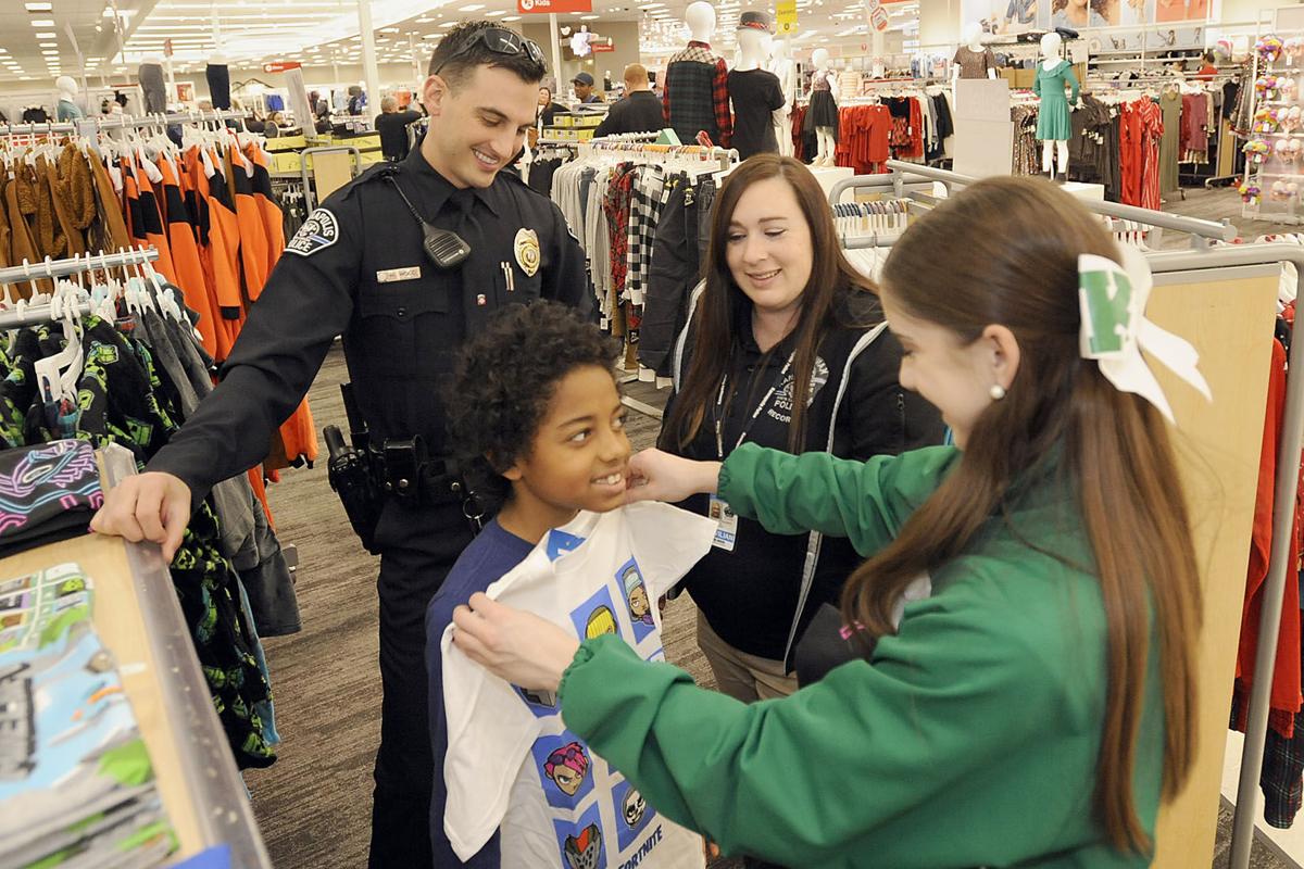 "Cops Target Kids" Christmas shopping event