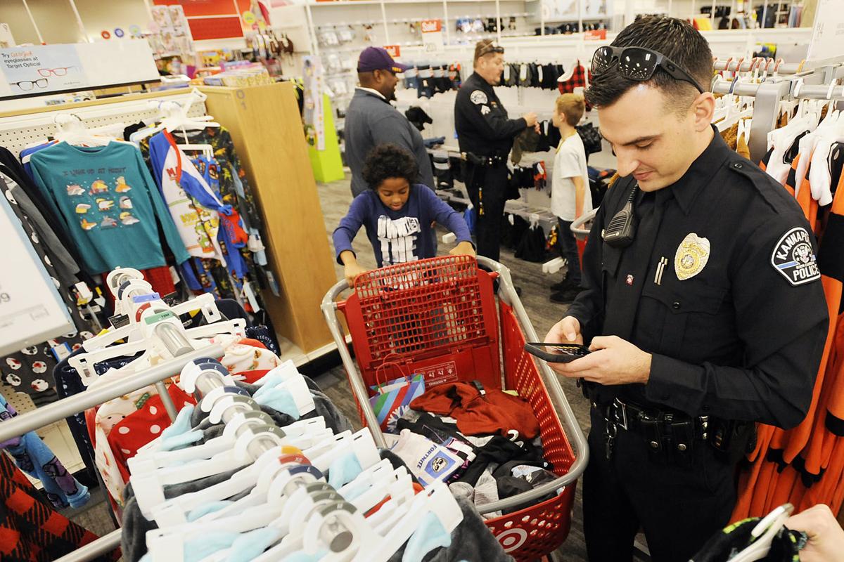 "Cops Target Kids" Christmas shopping event