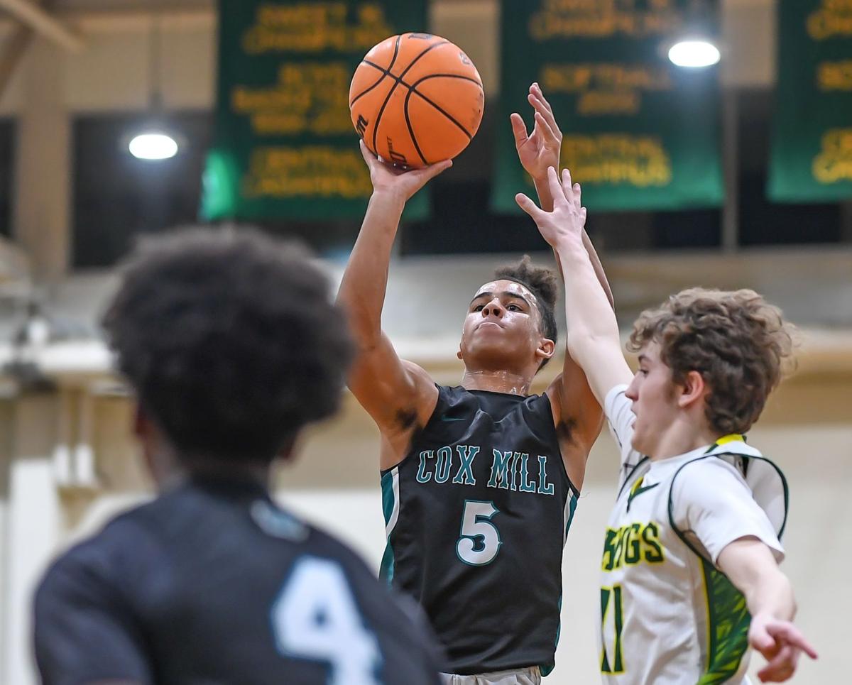 Boys Basketball Third Ranked Cox Mill Cruises Through Central